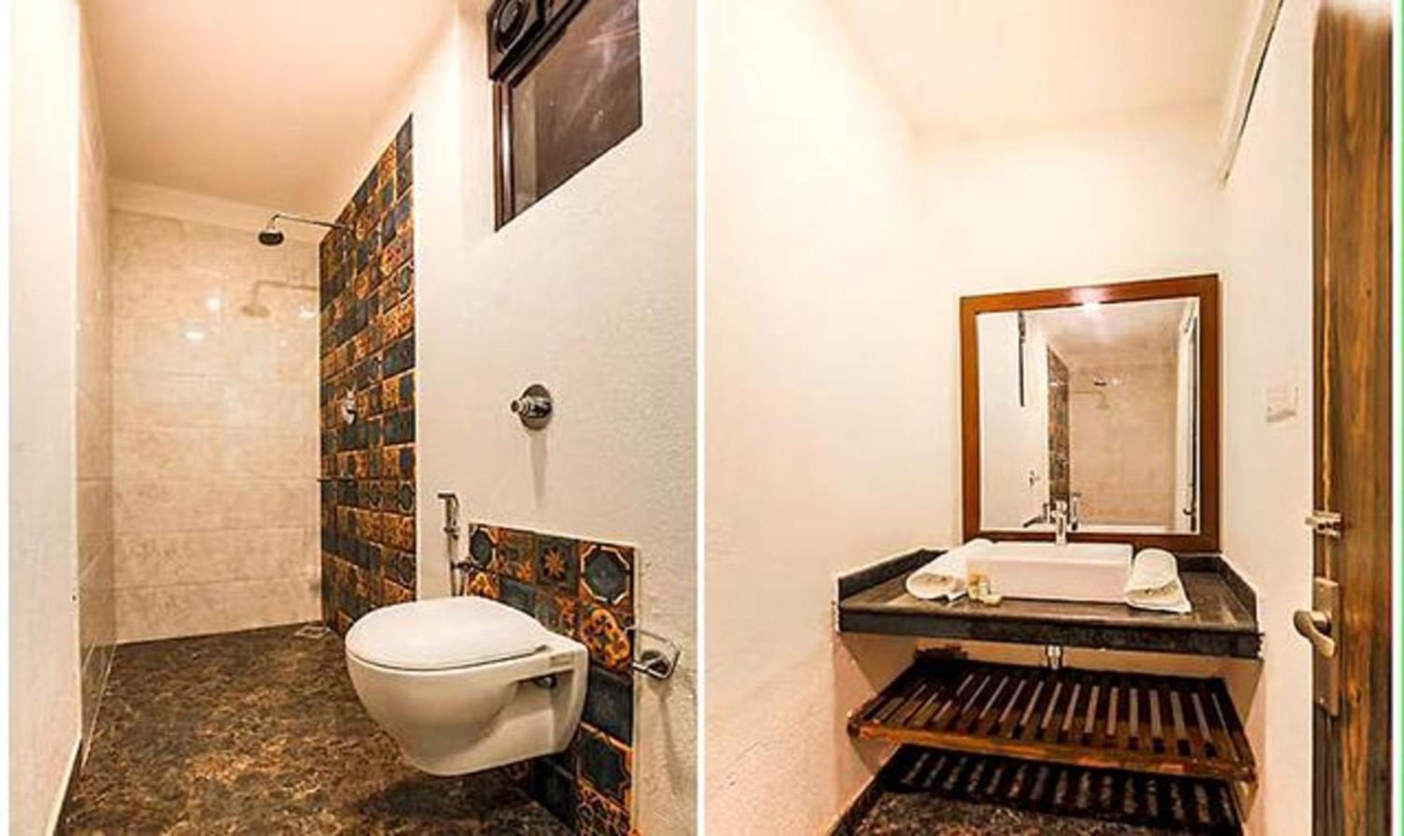 Fabhotel La Gracia Resort Morjim Bagian luar foto